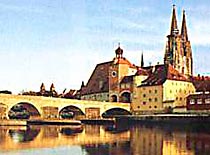 Steinerne Brücke in Regensburg